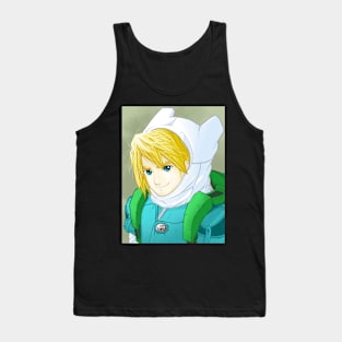 Finn Portrait Painting Tank Top